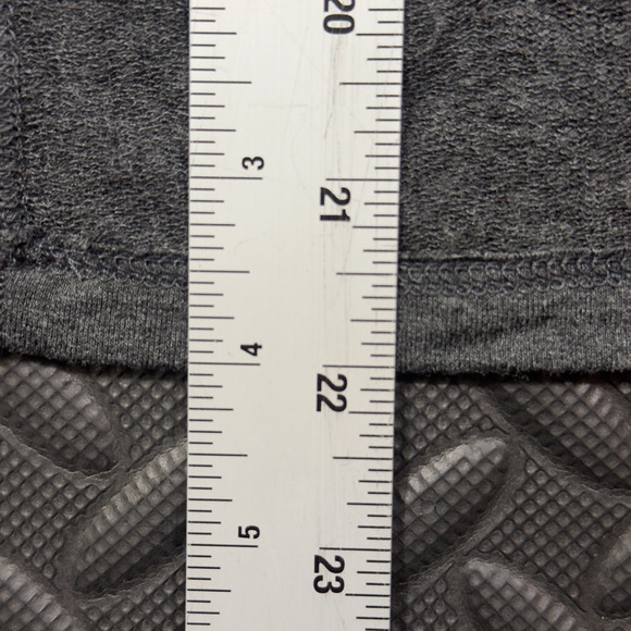 Liz Claiborne Weekend Sweater Womens Large Gray Knit Open Front Cardigan Stretch - Picture 6 of 6